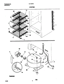 07 - System parts for Frigidaire Freezer UL1293ECW7 from AppliancePartsPros.com