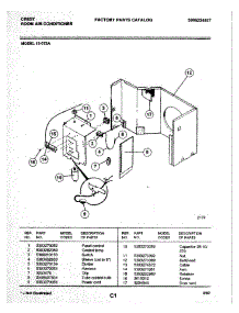 04 - Control Panel parts for Frigidaire Vacuum 15-072A from AppliancePartsPros.com