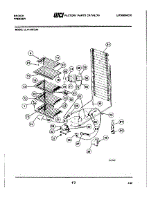07 - System parts for Frigidaire Freezer UL1141ECA1 from AppliancePartsPros.com