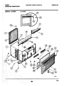 03 - Wrapper parts for Frigidaire 15-052C from AppliancePartsPros.com
