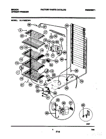 07 - System parts for Frigidaire Freezer UL1793ECW4 from AppliancePartsPros.com