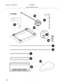 03 - Replacement Parts parts for Electrolux Refrigerator SRRRSRKIT from AppliancePartsPros.com