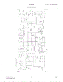 23 - Wiring Diagram parts for Crosley Refrigerator CRSE234FW0 from AppliancePartsPros.com