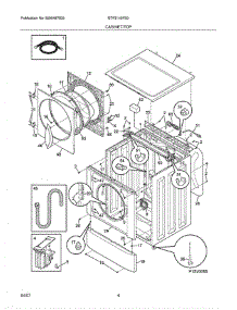 05 - Cabinet / Top parts for Crosley Washer BTF2140FS0 from AppliancePartsPros.com
