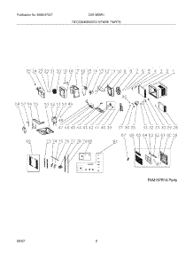 03 - Recommended Spare Parts parts for Crosley Air Conditioner CAE18ESR1 from AppliancePartsPros.com