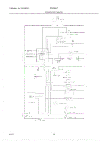 22 - Wiring Schematic parts for Crosley Refrigerator CRSE264FQ0 from AppliancePartsPros.com