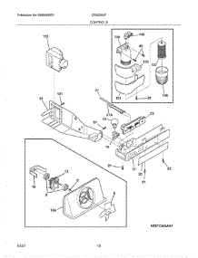 11 - Controls parts for Crosley Refrigerator CRSE264FSS0 from AppliancePartsPros.com