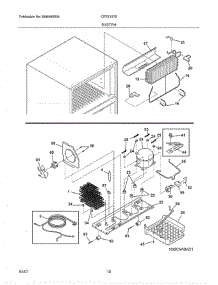 09 - System parts for Crosley Refrigerator CRTE187EB7 from AppliancePartsPros.com
