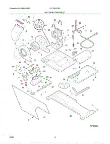 05 - Motor / Blower / Belt parts for Crosley Washer Dryer Combo CLCG900FW0 from AppliancePartsPros.com