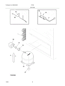 07 - System parts for Frigidaire Freezer CF094 from AppliancePartsPros.com