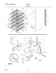 07 - System parts for Crosley Freezer UL5000CA8 from AppliancePartsPros.com