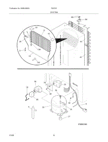 07 - System parts for Crosley Refrigerator R22CW12 from AppliancePartsPros.com