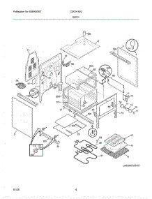 05 - Body parts for Crosley Range CSK341003 from AppliancePartsPros.com