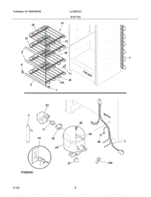 07 - System parts for Crosley Freezer UL1293CA3 from AppliancePartsPros.com
