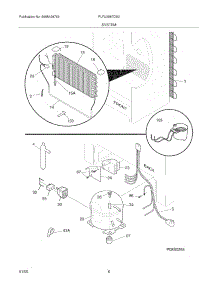 07 - System parts for Frigidaire Freezer PLFU2067DS0 from AppliancePartsPros.com