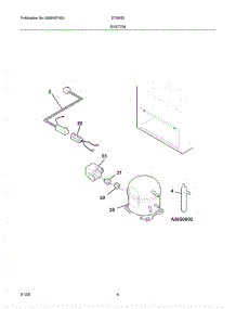 07 - System parts for Crosley Freezer ST09G0 from AppliancePartsPros.com