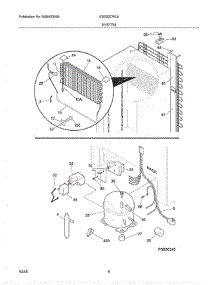 07 - System parts for Crosley Refrigerator GDR22CWL5 from AppliancePartsPros.com