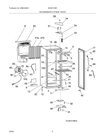 03 - Recommended Spare Parts parts for Electrolux Wine Cooler E24WC160ES1 from AppliancePartsPros.com
