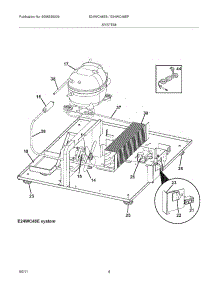 05 - System parts for Electrolux Wine Cooler E24WC48EBS0 from AppliancePartsPros.com