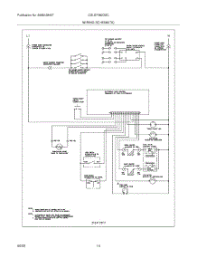 14 - Wiring Schematic parts for Frigidaire Range CGLGF382DSC from AppliancePartsPros.com