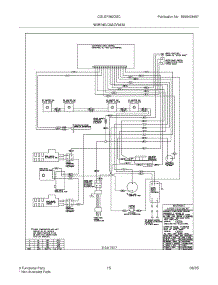 15 - Wiring Diagram parts for Frigidaire Range CGLGF382DSC from AppliancePartsPros.com