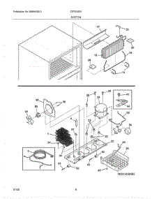 09 - System parts for Crosley Refrigerator CRTE183AQB from AppliancePartsPros.com