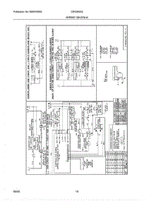 10 - Wiring Diagram parts for Crosley Range CSK389003 from AppliancePartsPros.com