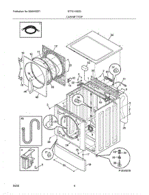 05 - Cabinet / Top parts for Crosley Washer BTF2140ES0 from AppliancePartsPros.com