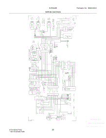 21 - Wiring Diagram parts for Frigidaire Refrigerator GLRS64ZEQ3 from AppliancePartsPros.com