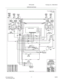 11 - Wiring Diagram parts for Frigidaire Range FEFL64DSE from AppliancePartsPros.com