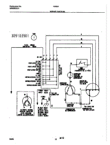 12 - Wiring Diagram parts for Frigidaire Air Conditioner HA80A from AppliancePartsPros.com