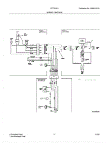 11 - Wiring Diagram parts for Crosley Refrigerator CRTE151AW5 from AppliancePartsPros.com