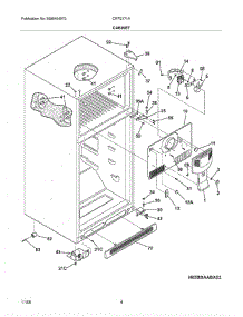 05 - Cabinet parts for Crosley Refrigerator CRTE171AQ4 from AppliancePartsPros.com