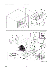 09 - System parts for Frigidaire Refrigerator GLRT183TDWE from AppliancePartsPros.com