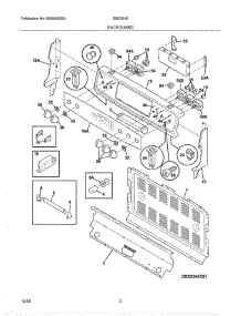 03 - Backguard parts for Crosley Range BES384ES1 from AppliancePartsPros.com