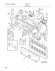03 - Backguard parts for Crosley Range BES384EC1 from AppliancePartsPros.com