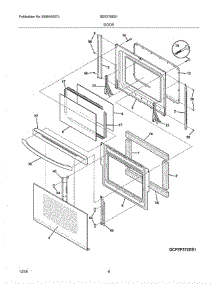 09 - Door parts for Crosley Range BES375ES1 from AppliancePartsPros.com
