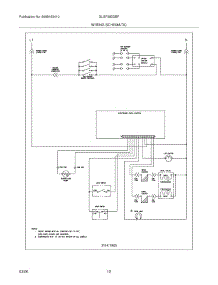12 - Wiring Schematic parts for Frigidaire Range GLGF382DBF from AppliancePartsPros.com
