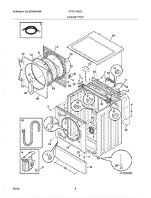 05 - Cabinet / Top parts for Crosley Washer BTF2140ES3 from AppliancePartsPros.com