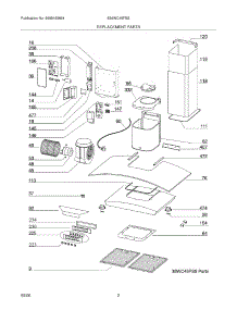 03 - Replacement Parts parts for Electrolux Hood E36WC45FSS from AppliancePartsPros.com