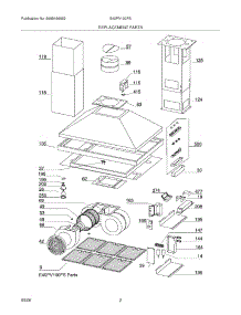 03 - Replacement Parts parts for Electrolux Hood E40PV100FS from AppliancePartsPros.com