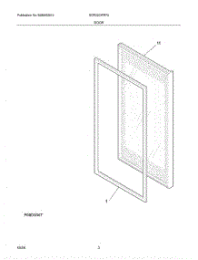03 - Door parts for Crosley Refrigerator GDR22CWRF0 from AppliancePartsPros.com