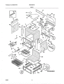 05 - Body parts for Crosley Range CBES365FS1 from AppliancePartsPros.com