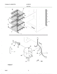 07 - System parts for Crosley Freezer UL1293CA6 from AppliancePartsPros.com