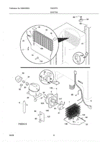 07 - System parts for Crosley Freezer F22CWF2 from AppliancePartsPros.com