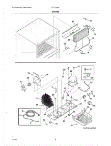 09 - System parts for Crosley Refrigerator CRTE181AW1 from AppliancePartsPros.com