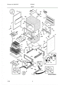05 - Body parts for Crosley Range BES384ES4 from AppliancePartsPros.com