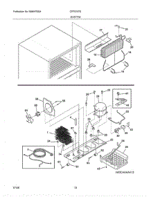 09 - System parts for Crosley Refrigerator CRTE187ES4 from AppliancePartsPros.com