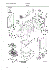 05 - Body parts for Crosley Range CREF366FCA from AppliancePartsPros.com