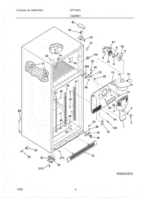 05 - Cabinet parts for Crosley Refrigerator CRTE187ES6 from AppliancePartsPros.com